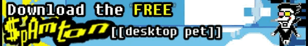 Download the FREE Spamton Desktop Pet